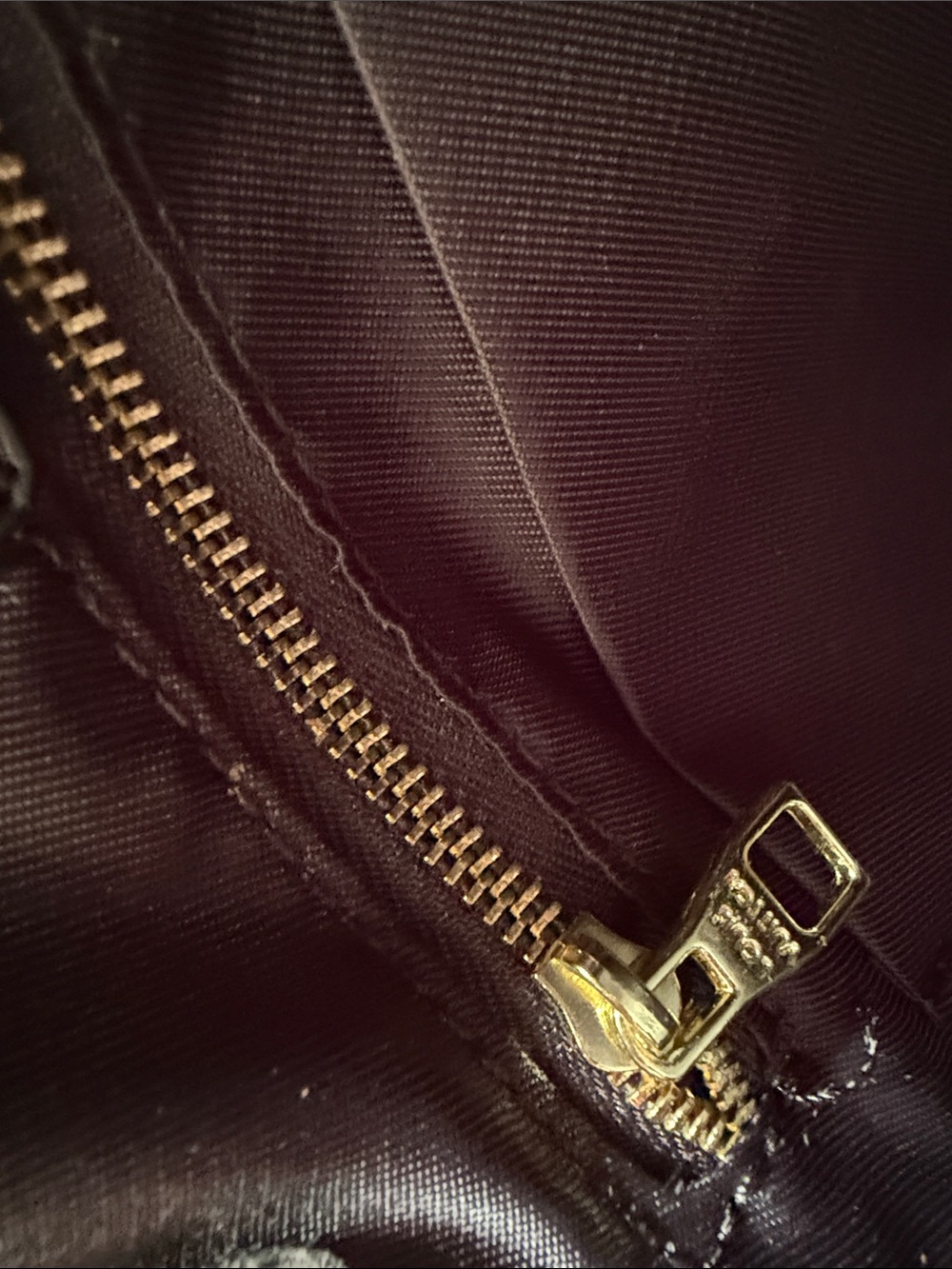 Black Embossed Monogram Leather Tote - Picture 8 of 8